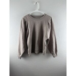 Loft Sweater Womens Small Brown Long Sleeve‎ Stretch Pullover